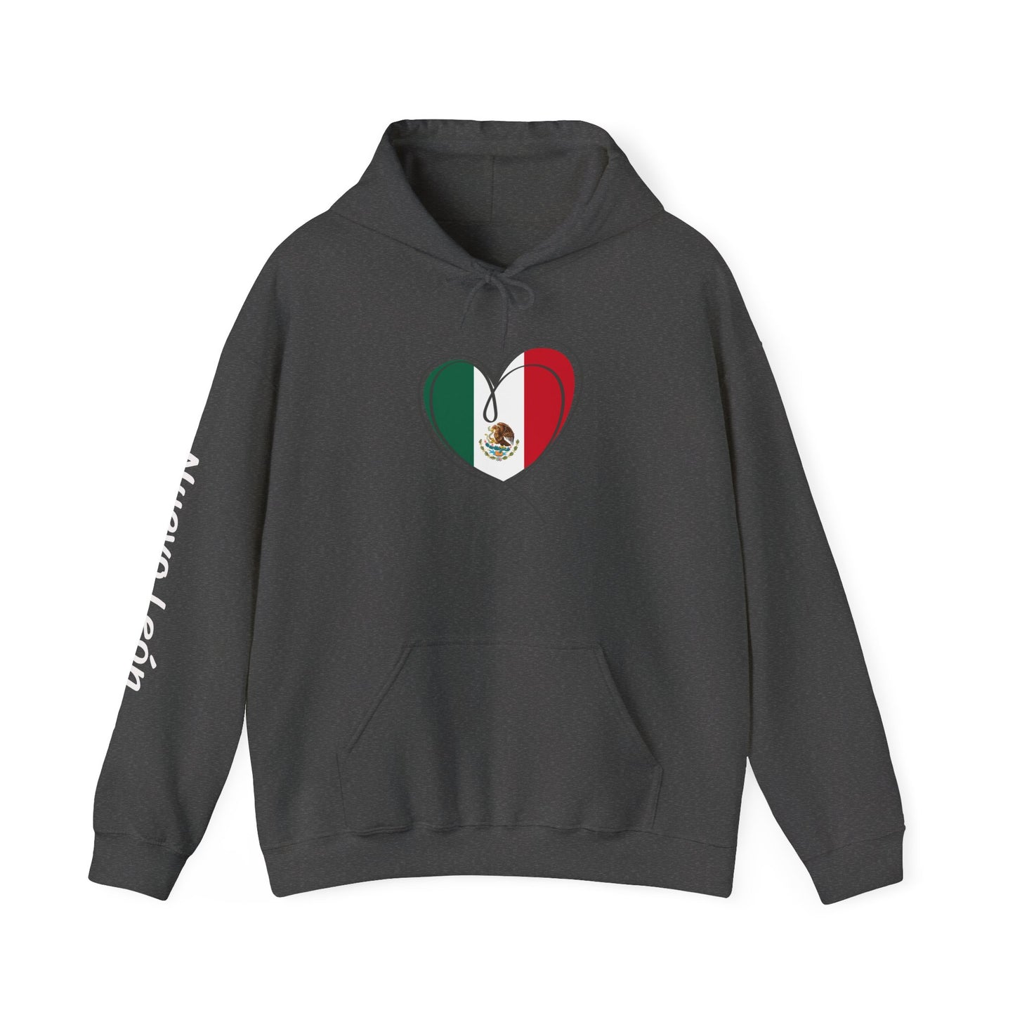 Corazón Mexicano - Nuevo León Heart Hoodie