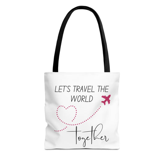 Let's Travel Together Tote Bag