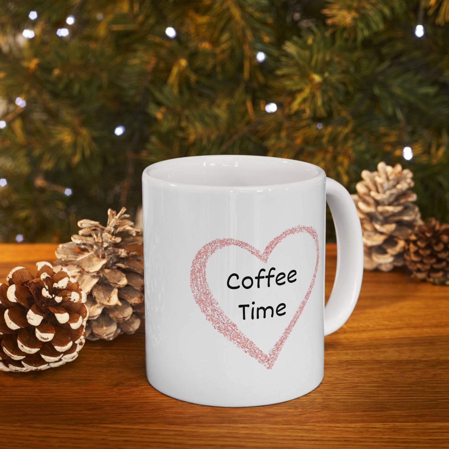 Coffee Time Ceramic Mug, 11oz