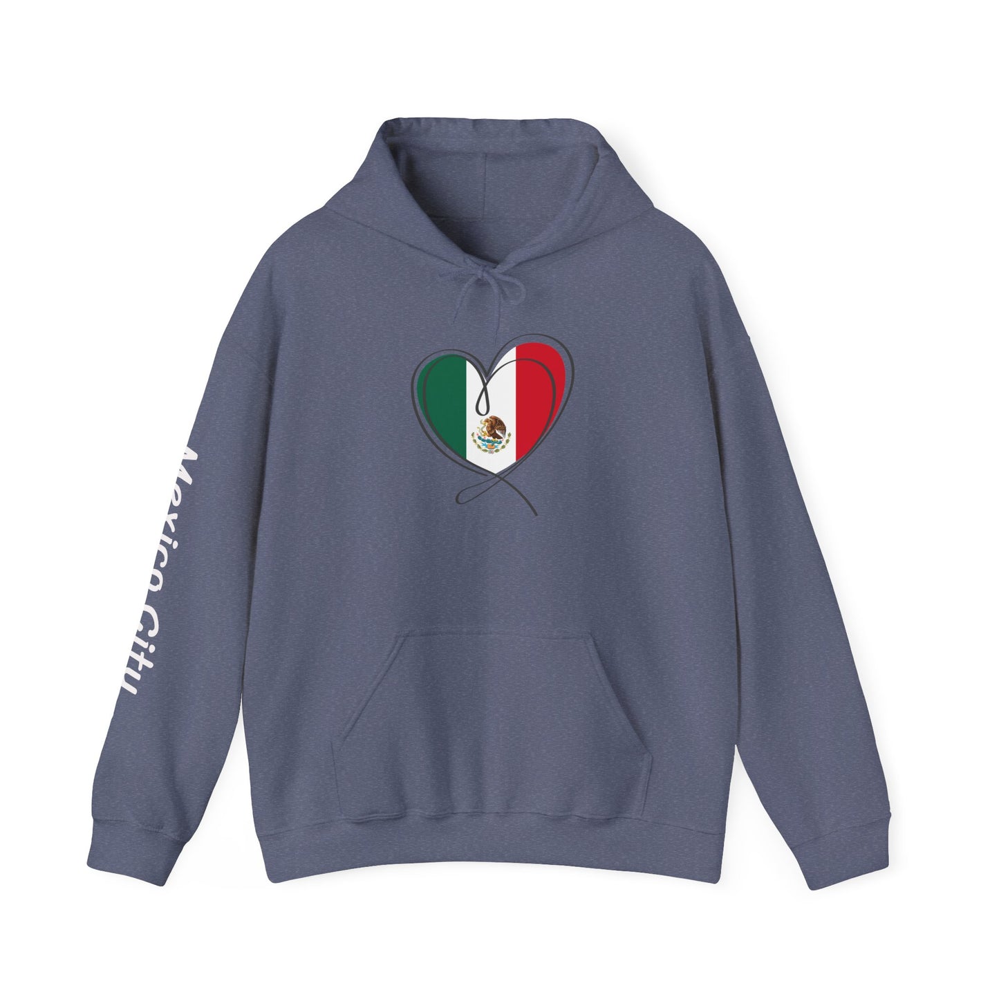 Corazón Mexicano - Mexico City Heart Hoodie