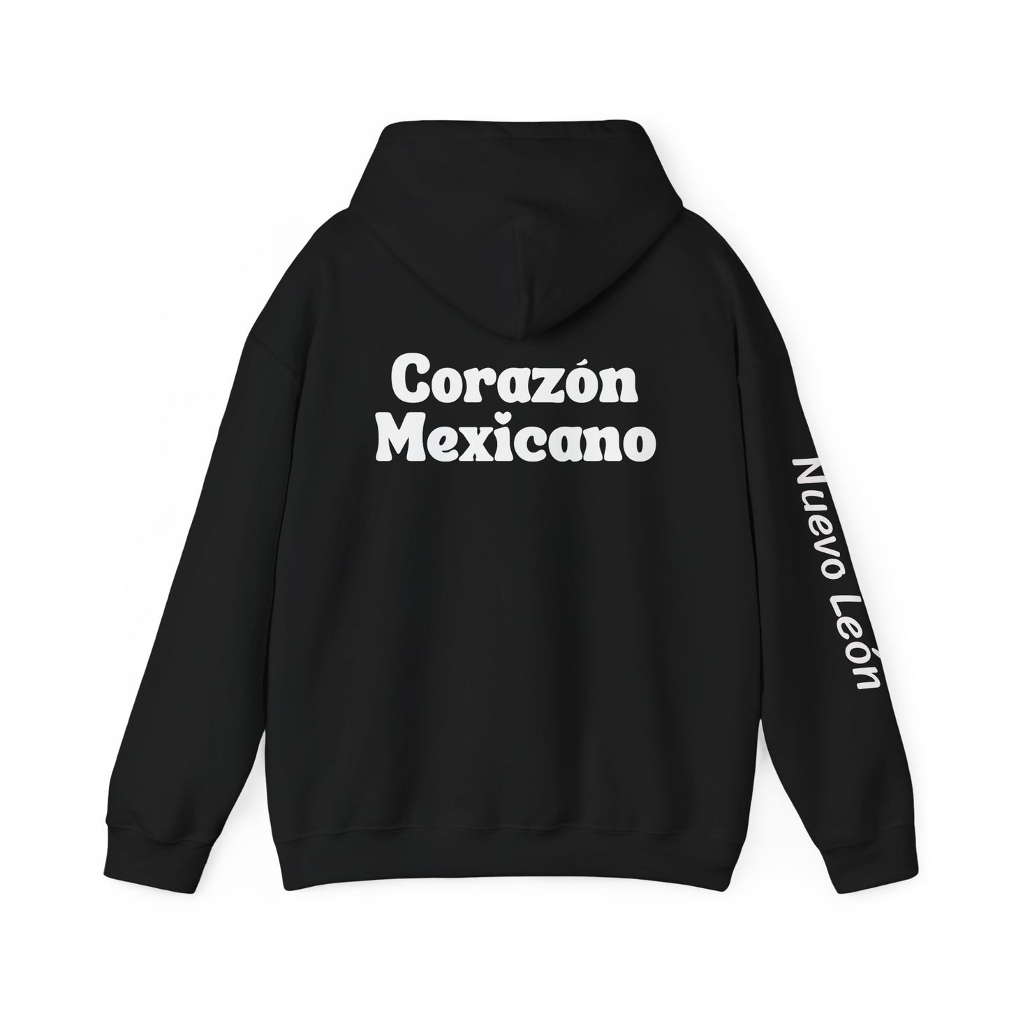Corazón Mexicano - Nuevo León Heart Hoodie