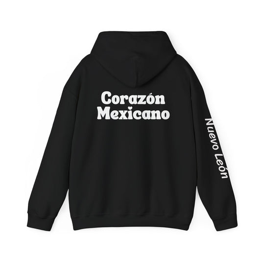 Corazón Mexicano - Nuevo León Heart Hoodie